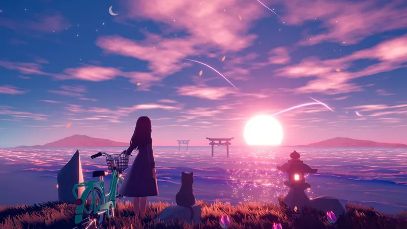 Tận hưởng không gian yên bình với avatar anime chill lofi độc đáo Tận hưởng không gian yên bình với avatar anime chill lofi độc đáo