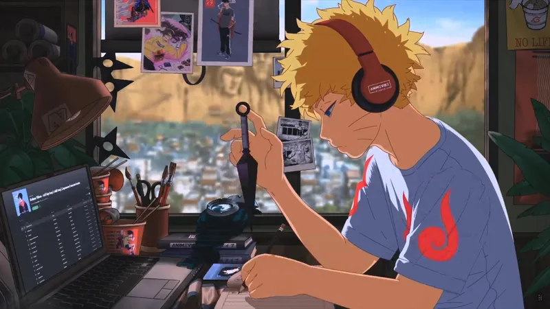 Biểu tượng yên bình qua avatar anime chill lofi đẹp mắt Biểu tượng yên bình qua avatar anime chill lofi đẹp mắt