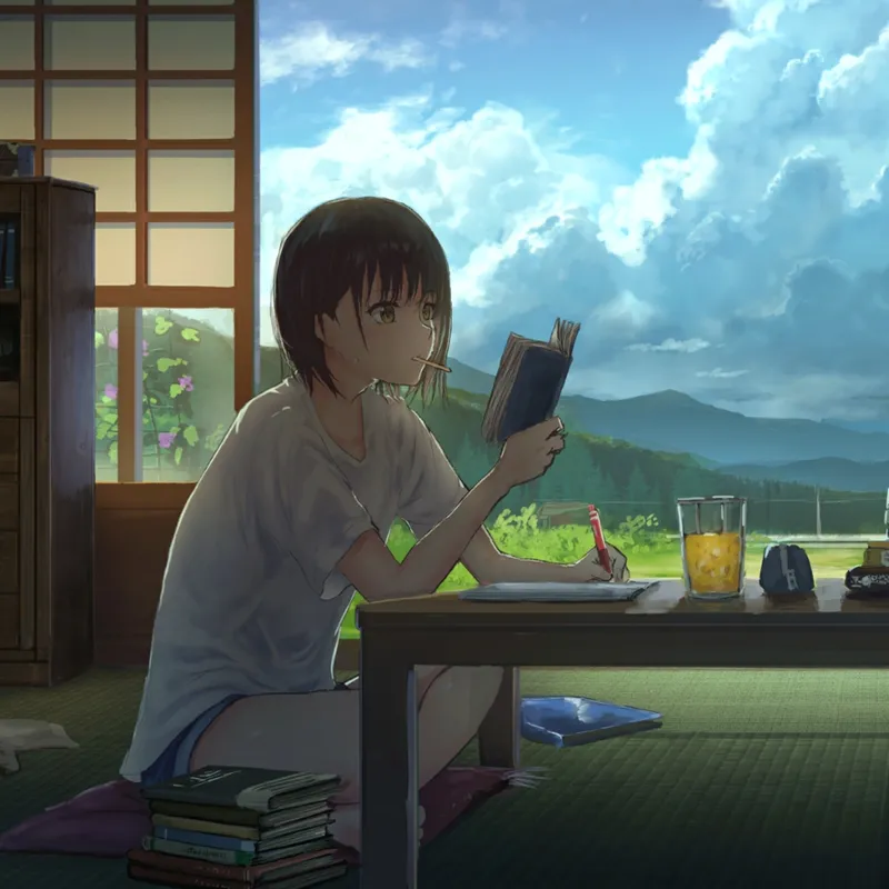 Tận hưởng nét đẹp giản dị qua avatar anime chill lofi dễ thương Tận hưởng nét đẹp giản dị qua avatar anime chill lofi dễ thương