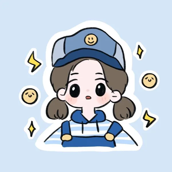 Hãy để avatar màu xanh dương mang lại cảm giác thư thái cho bạn.