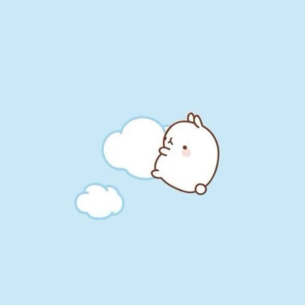 Làm sáng bừng trang cá nhân với avatar màu xanh dương dễ chịu.
