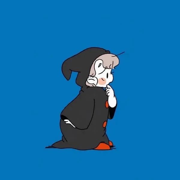 Làm nổi bật không gian mạng xã hội với avatar màu xanh dương thú vị.