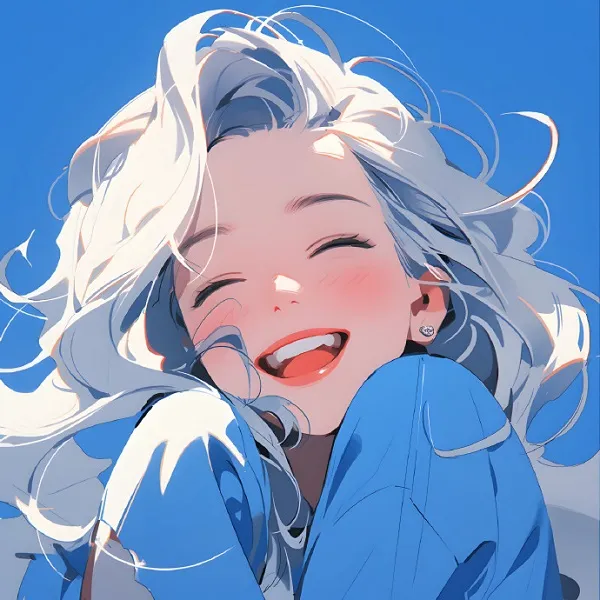 Làm mới trang cá nhân với avatar màu xanh dương sáng tạo.