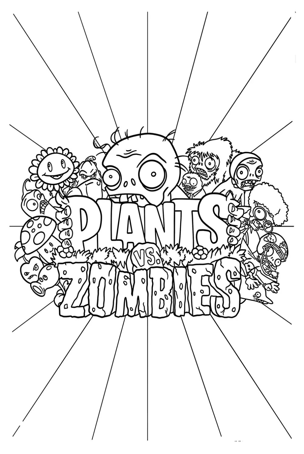 Tranh tô màu Zombie in từ chất liệu an toàn cho trẻ em Tranh tô màu Zombie in từ chất liệu an toàn cho trẻ em
