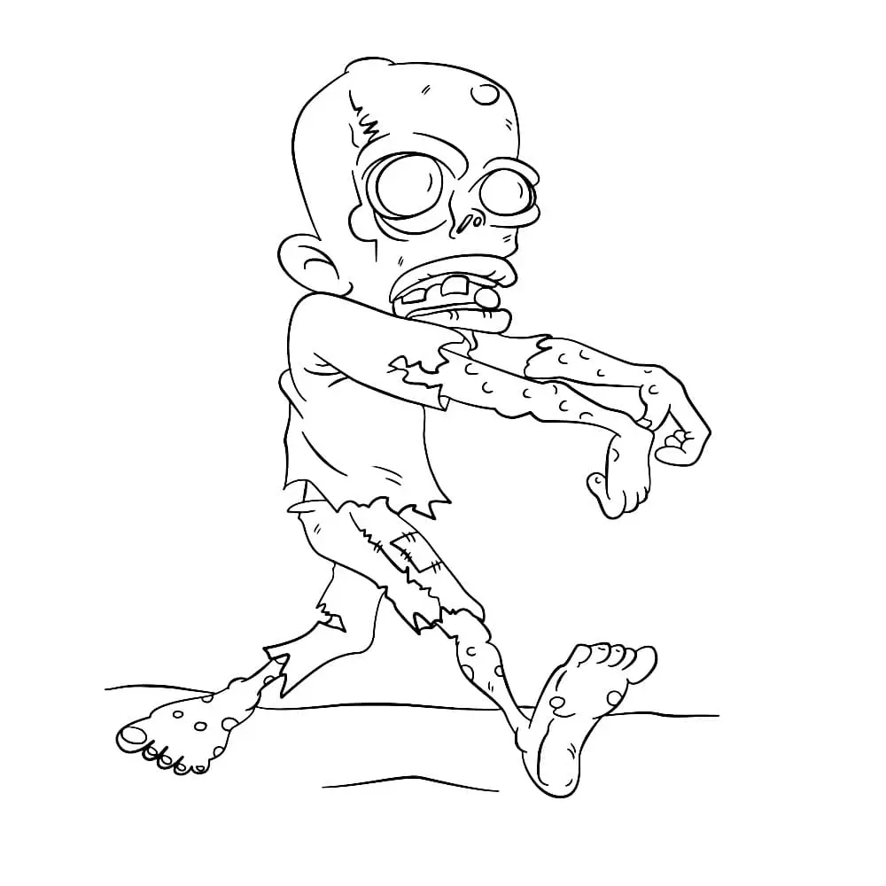 Tranh tô màu Zombie giúp trẻ nâng cao khả năng tư duy Tranh tô màu Zombie giúp trẻ nâng cao khả năng tư duy