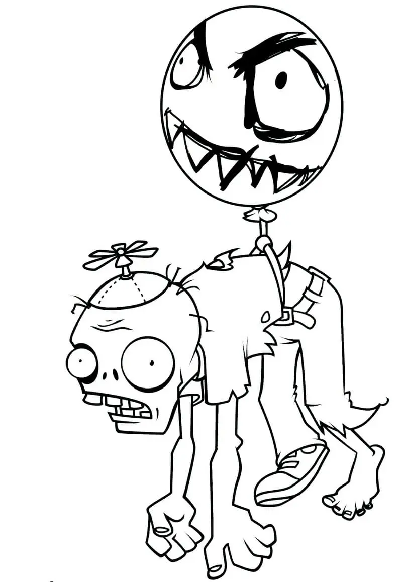 Tranh tô màu Zombie là công cụ học tập bổ ích Tranh tô màu Zombie là công cụ học tập bổ ích