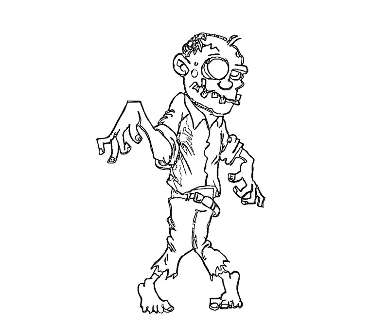 Tranh tô màu Zombie giúp trẻ khám phá thế giới nghệ thuật Tranh tô màu Zombie giúp trẻ khám phá thế giới nghệ thuật