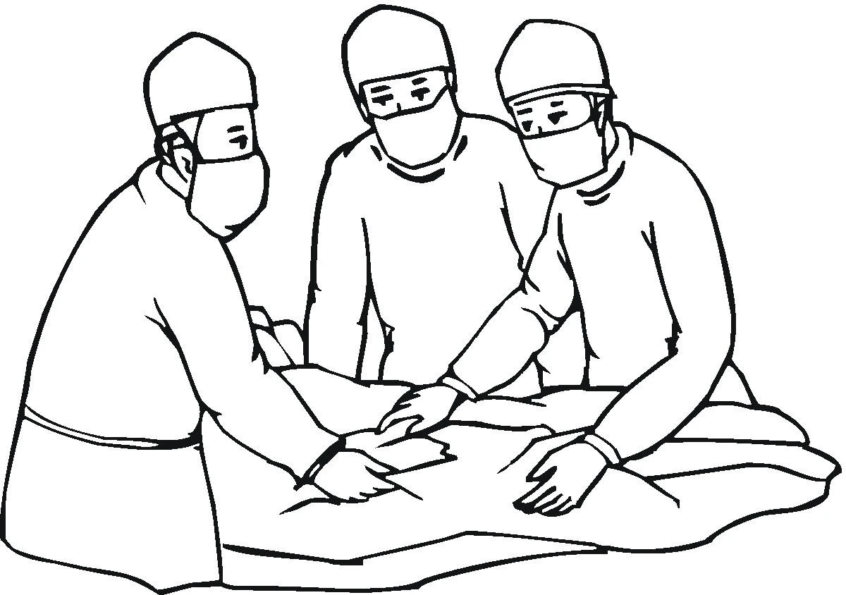 Tranh tô màu bác sĩ giúp trẻ phát triển tư duy sáng tạo