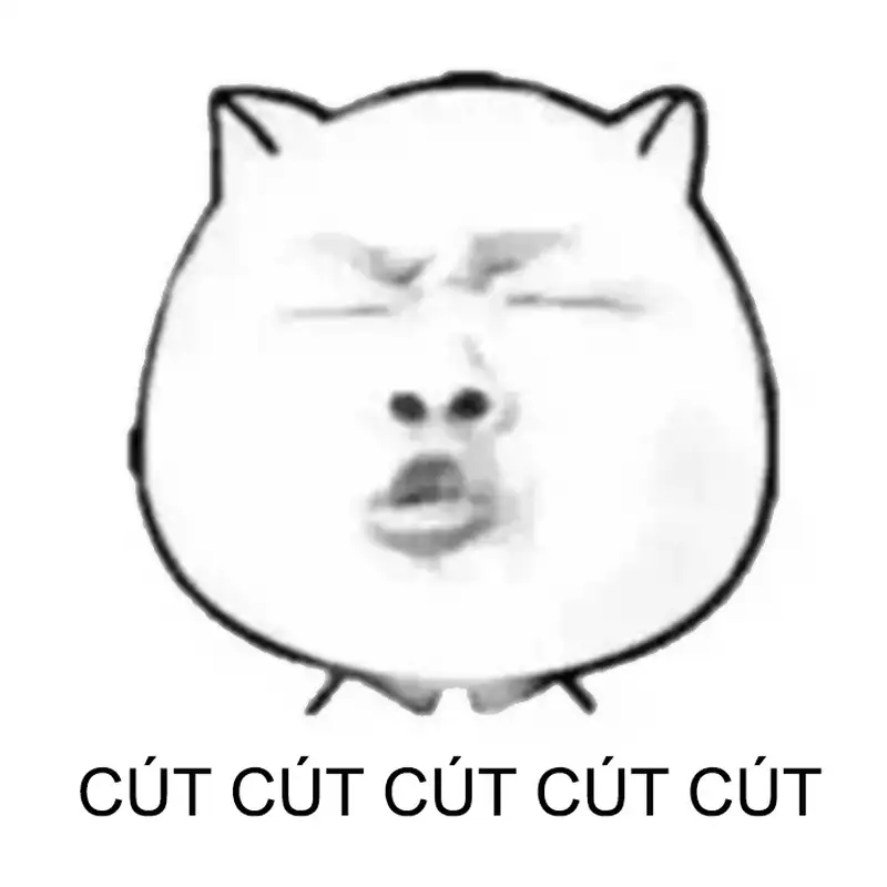 Meme cút dễ thương và hài hước