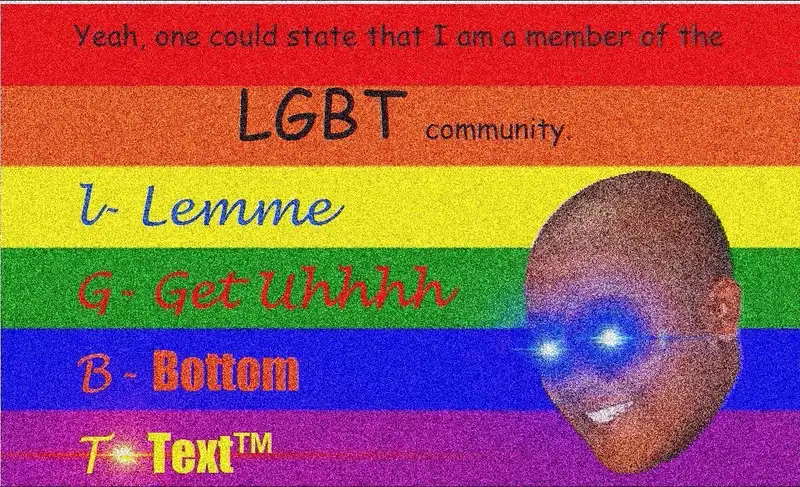 Meme LGBT sáng tạo