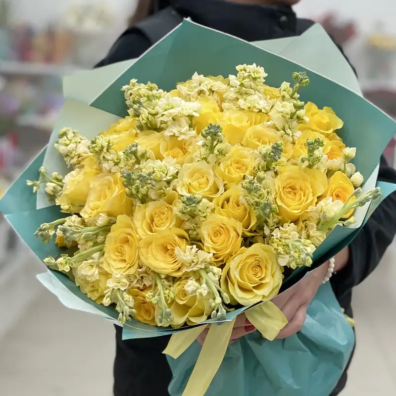 Sự hòa quyện sắc màu trong hoa tặng đại hội Sự hòa quyện sắc màu trong hoa tặng đại hội