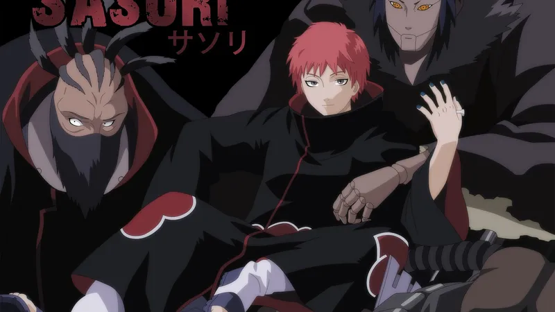 Sasori với phong cách độc đáo của Akatsuki qua từng khung hình