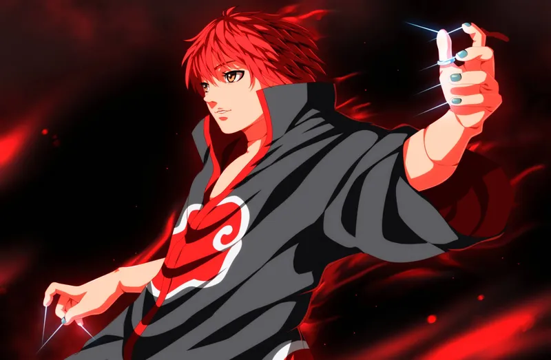 Sasori và Akatsuki trong bộ ảnh với sức mạnh vô song