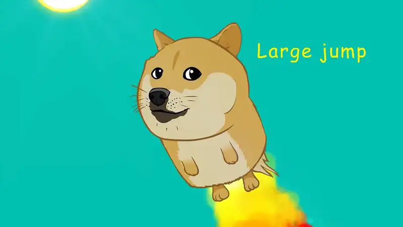 Doge meme hài hước với khuôn mặt ngộ nghĩnh