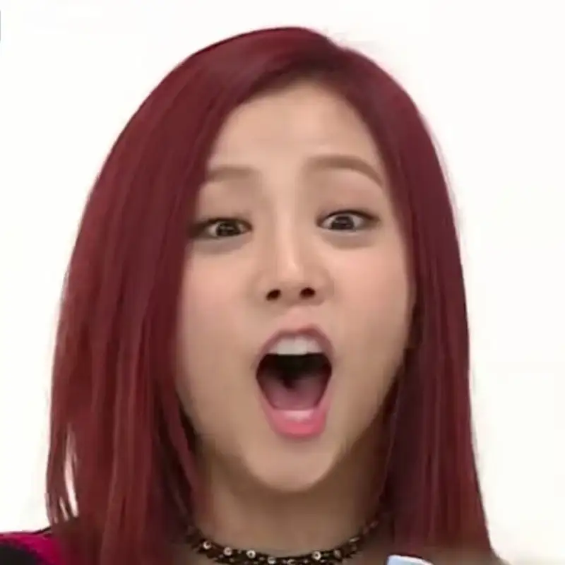 Meme Blackpink với biểu cảm bất ngờ
