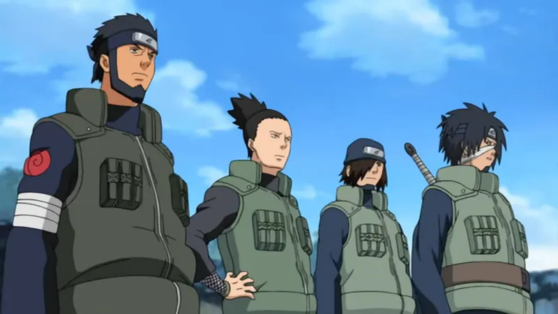 Ảnh Asuma Sarutobi mang đến nhiệt huyết