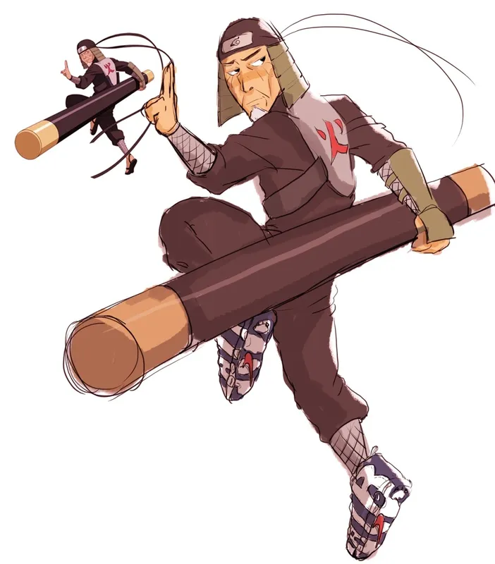 Hình ảnh Asuma Sarutobi đầy đủ năng lực từ Konoha