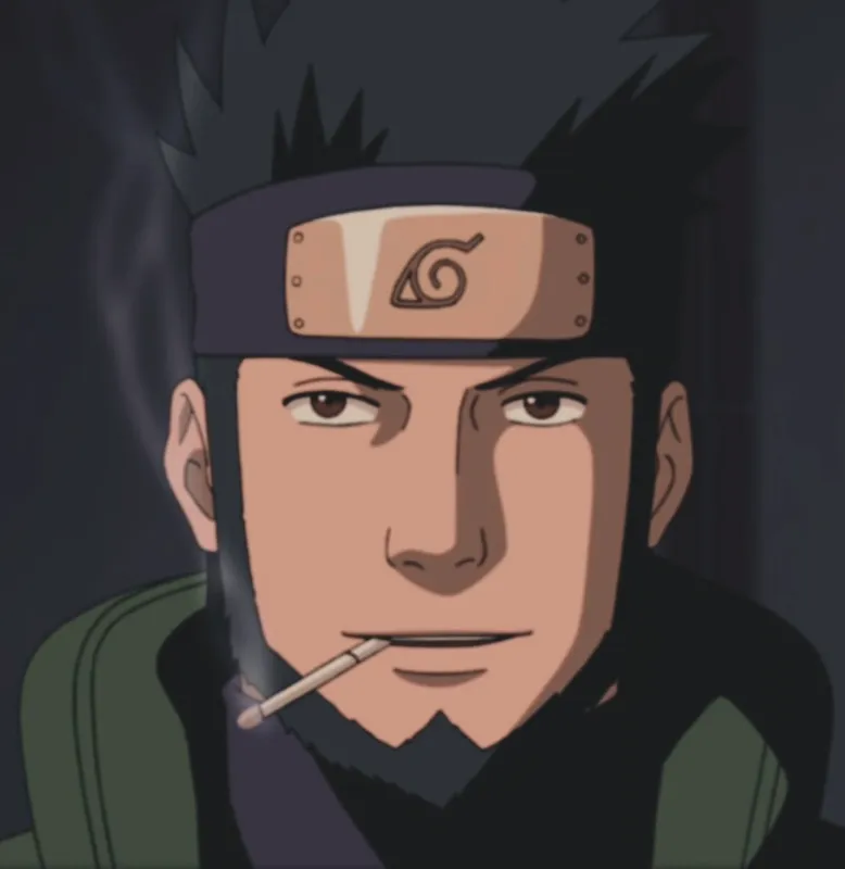 Ảnh Asuma Sarutobi mang đậm chất ninja đường phố