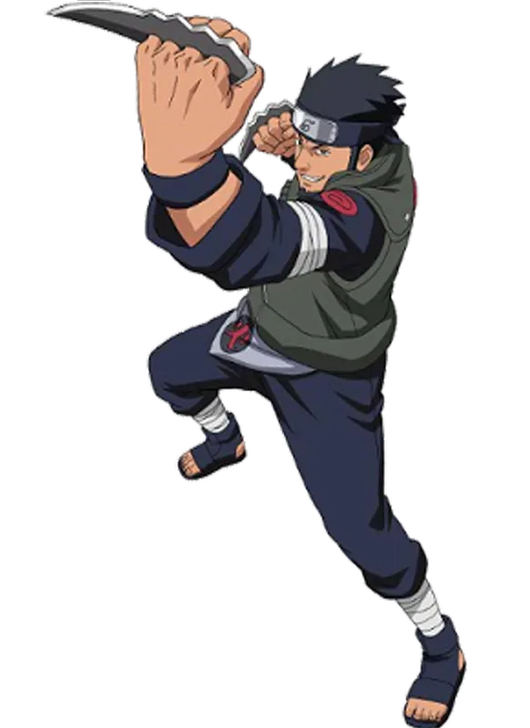 Khám phá ảnh Asuma Sarutobi thể hiện sức mạnh nội tại