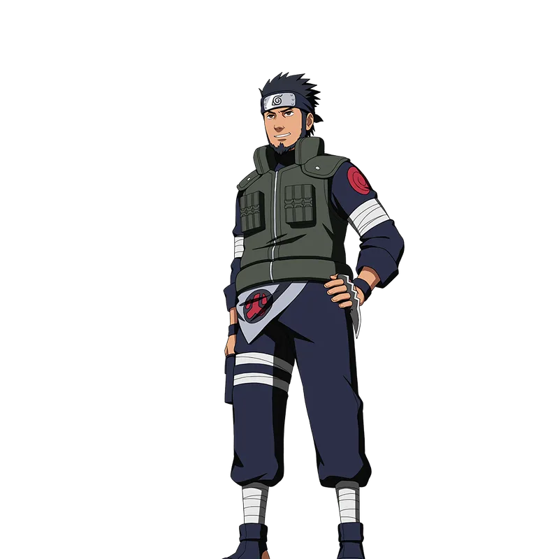 Hình ảnh Asuma Sarutobi mang biểu tượng trong lòng người hâm mộ