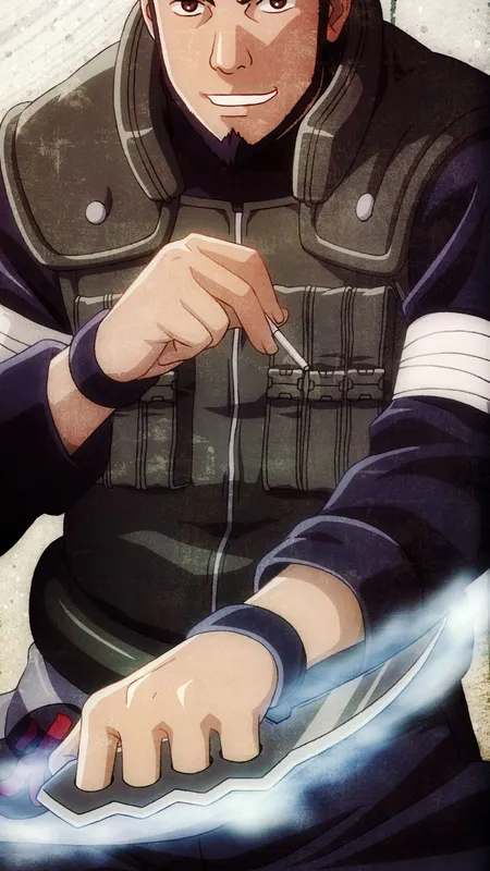 Sự dũng cảm của Asuma Sarutobi qua hình ảnh độc đáo