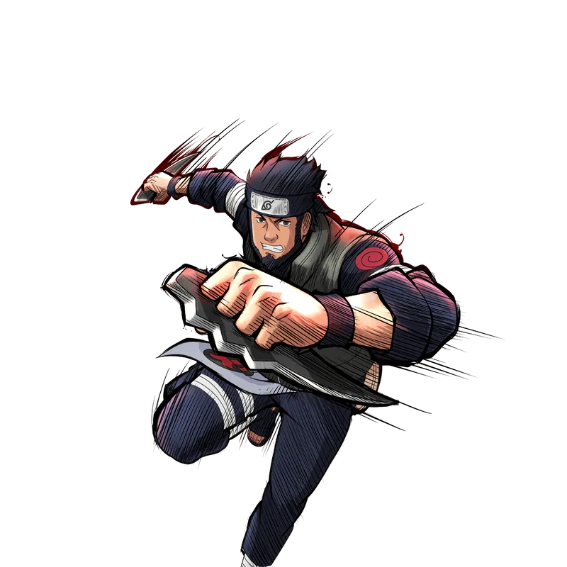 Asuma Sarutobi qua ảnh đầy cảm xúc và nhạy cảm