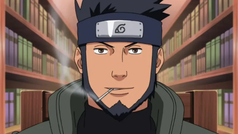 Hình ảnh Asuma Sarutobi mang lại cảm hứng cho các ninja trẻ
