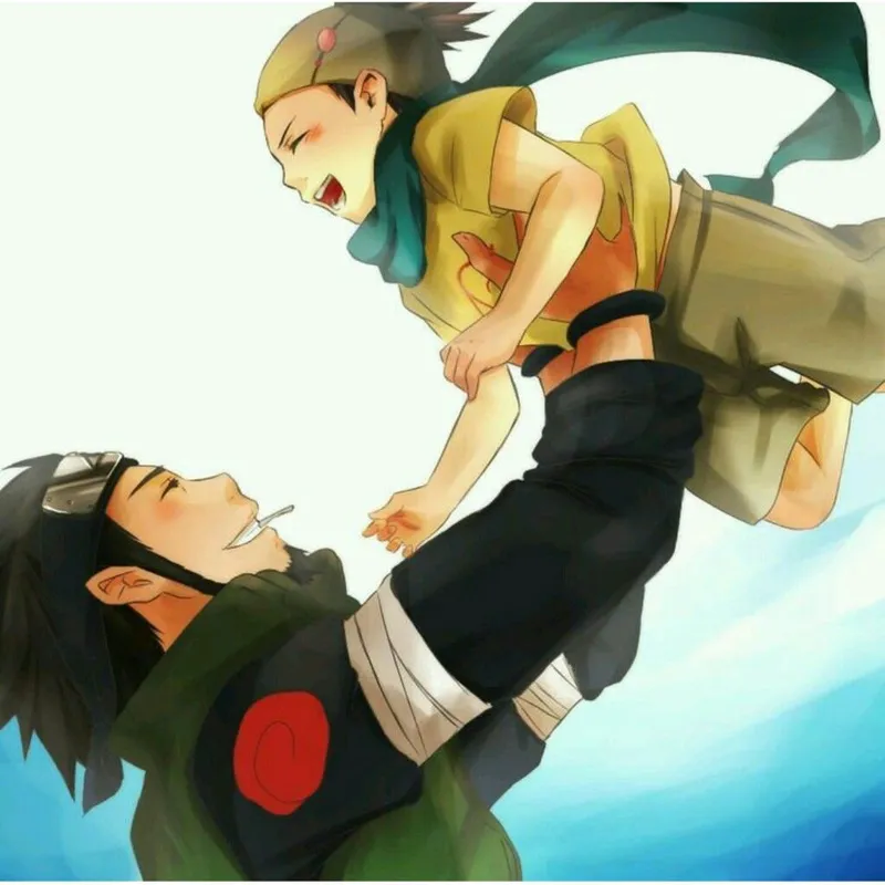 Ảnh Asuma Sarutobi thể hiện tinh thần ninja bất khuất