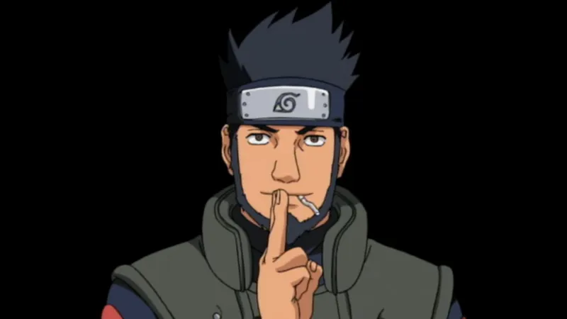 Hình ảnh Asuma Sarutobi với chi tiết sắc nét và sống động