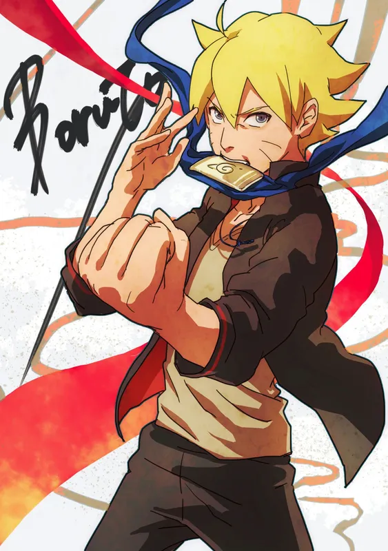 Khám phá hình ảnh Boruto Uzumaki mạnh mẽ