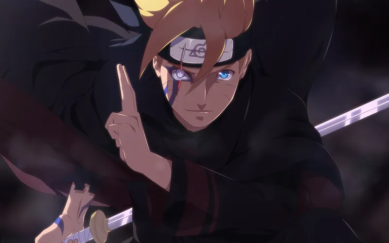 Hình ảnh Boruto Uzumaki trong những phân cảnh đầy cảm xúc