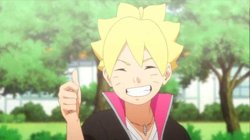 Ảnh Boruto Uzumaki nổi bật trong thế giới ninja