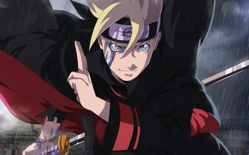 Ảnh Boruto Uzumaki làm hình nền anime cực đẹp