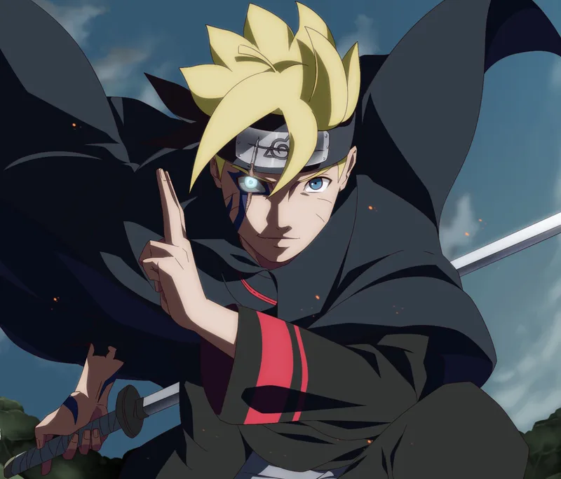 Top những hình ảnh Boruto Uzumaki thể hiện sức mạnh vượt trội
