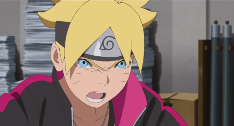 Hình ảnh Boruto Uzumaki trong những trận chiến gay cấn