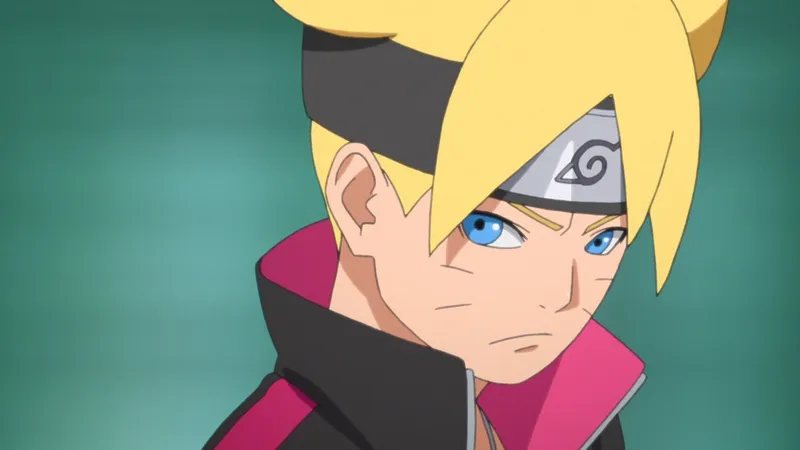 Hình ảnh Boruto Uzumaki với các biểu cảm đa dạng và cuốn hút