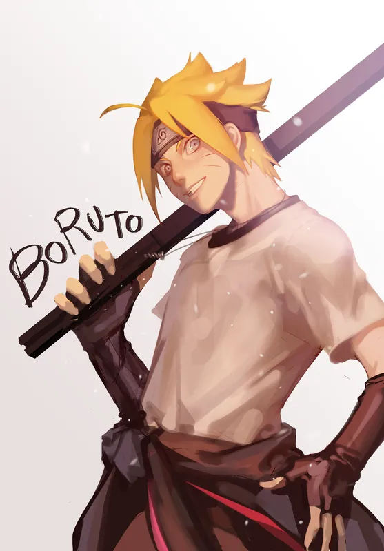 Ảnh Boruto Uzumaki trong những pha hành động mãn nhãn