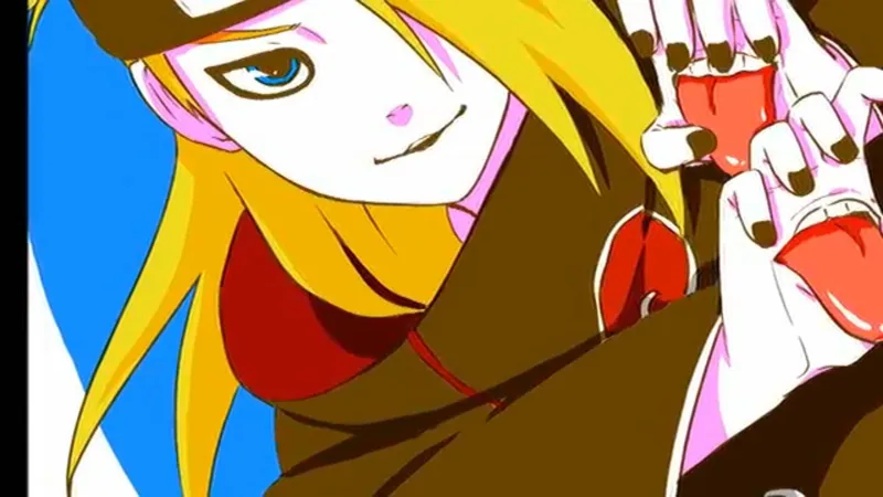 Tạo hình ấn tượng của Deidara từ series nổi tiếng
