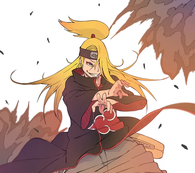 Deidara và kỹ thuật bom đất sét – biểu tượng không thể quên