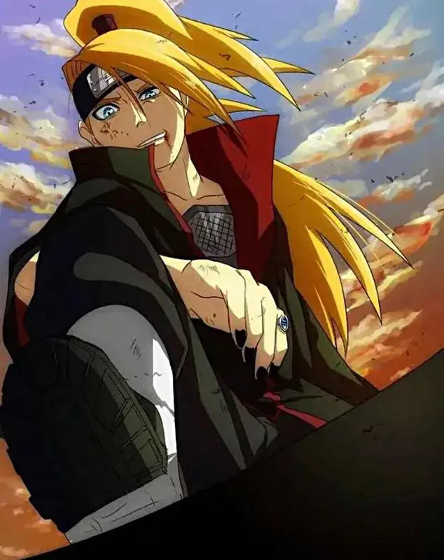 Deidara trong tạo hình nghệ thuật đậm phong cách riêng