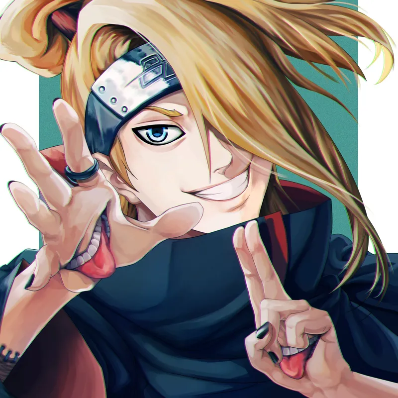 Khí chất độc đáo của Deidara trong từng bức hình