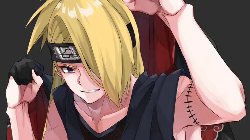 Tạo hình Deidara ấn tượng với phong thái bí ẩn