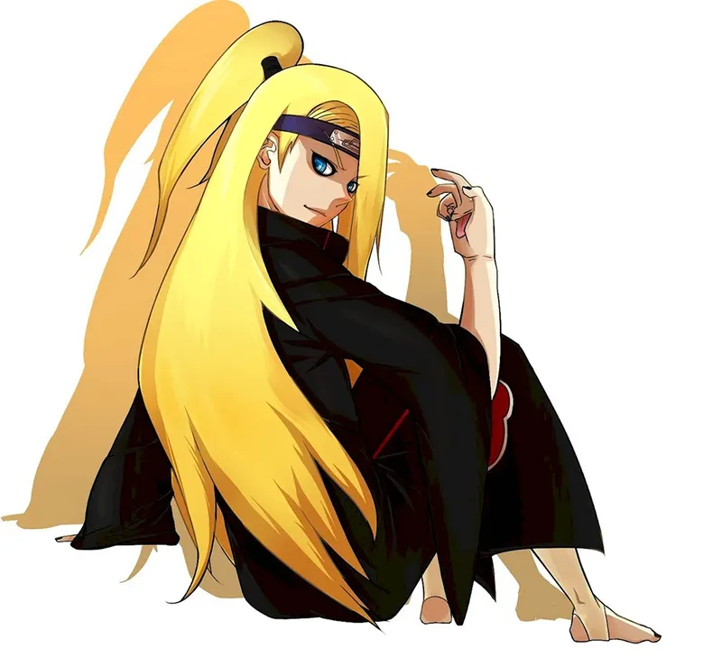 Hình ảnh Deidara với kỹ thuật chiến đấu đậm chất nghệ thuật