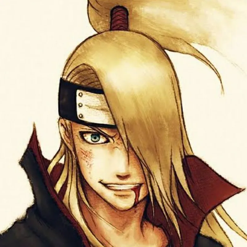 Khám phá tạo hình và sức mạnh của Deidara trong từng ảnh