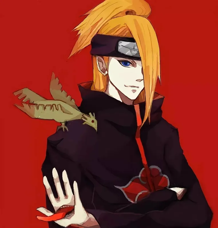 Biểu cảm mãnh liệt của Deidara trong từng khoảnh khắc
