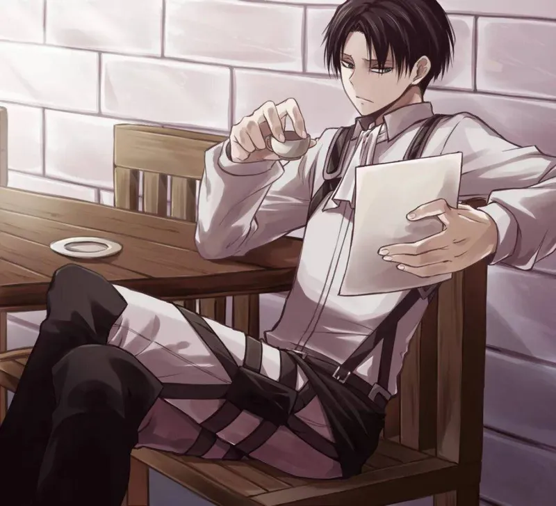 Hình ảnh Levi Ackerman gợi cảm hứng cho người hâm mộ Attack on Titan