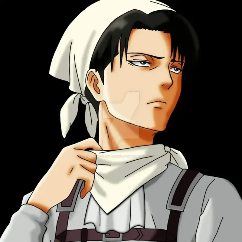 Fan Attack on Titan không thể bỏ qua ảnh Levi Ackerman ấn tượng