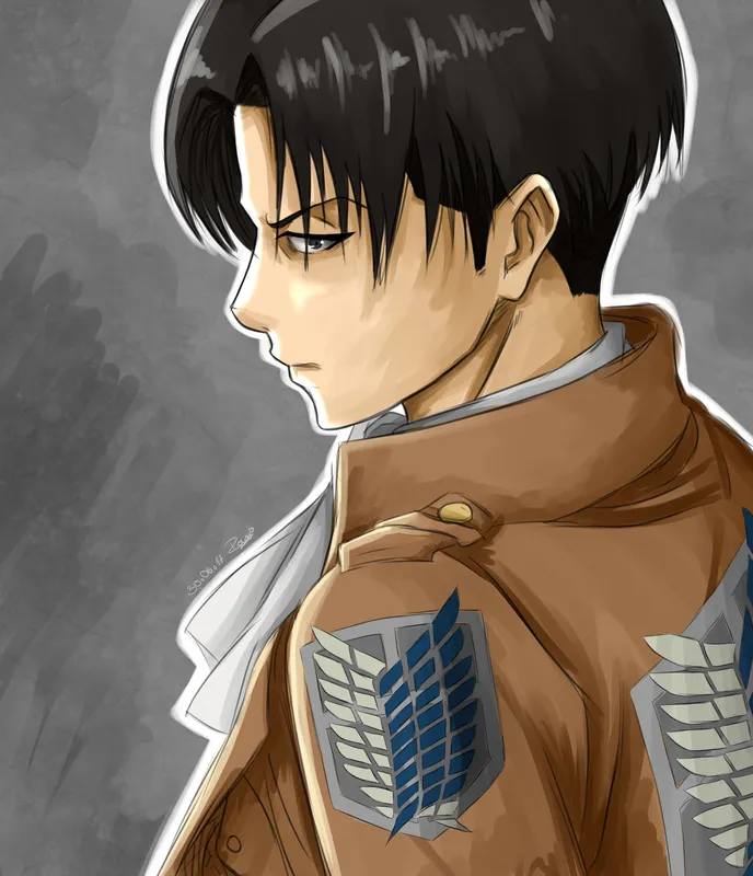 Hình ảnh Levi Ackerman cuốn hút từ mọi góc nhìn