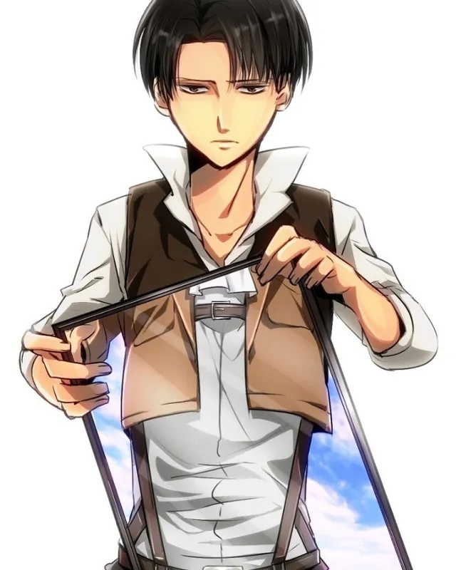 Bộ ảnh Levi Ackerman huyền thoại từ Attack on Titan