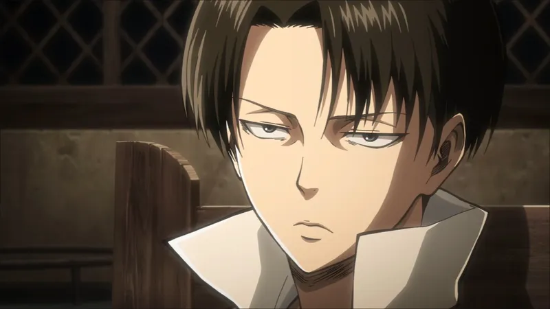Levi Ackerman hiện lên mạnh mẽ và thần bí qua từng bức hình